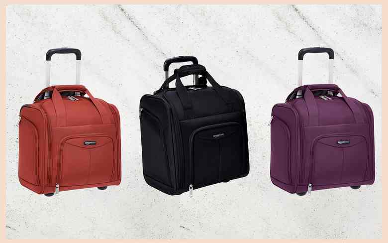 This top-rated underseat luggage comes in 10 different colors and is perfect for travel